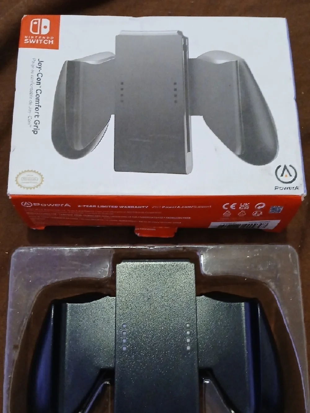 Nintendo ergonomic grip